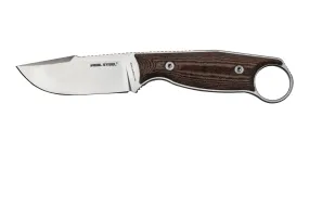 Real Steel Furrier Harpoon Red Micarta 3612RM cuchillo fijo, diseño Ivan Braginets