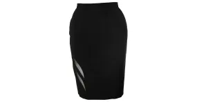Thierry Mugler, minifalda con detalles transparentes Negro 